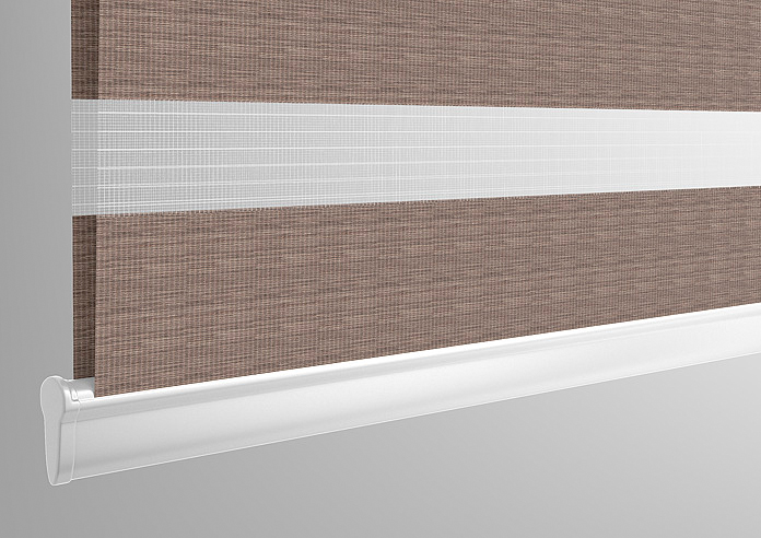 Nightshade, Brown Grain - Twist&Fit Day and Night Blind - Image 4